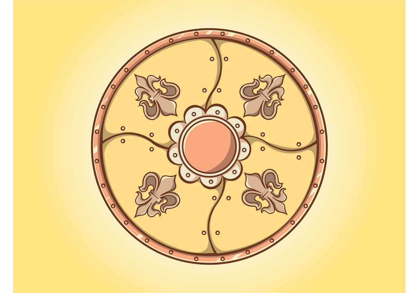 Vintage Shield Vector - Download Free Vector Art, Stock Graphics & Images