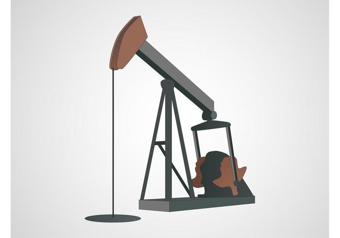 Oil Pump Vector Oil Pump Vector