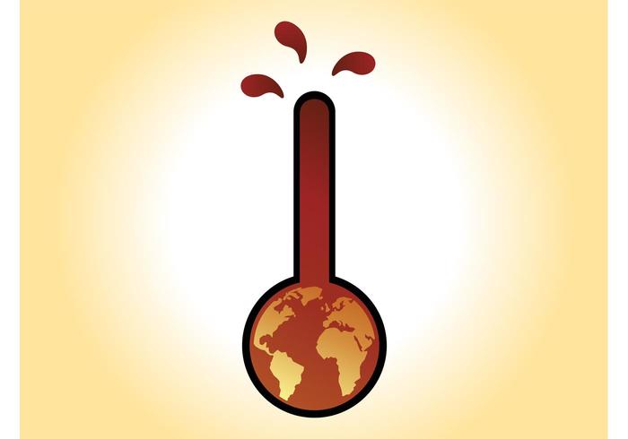 Global Warming Vector Global Warming Vector