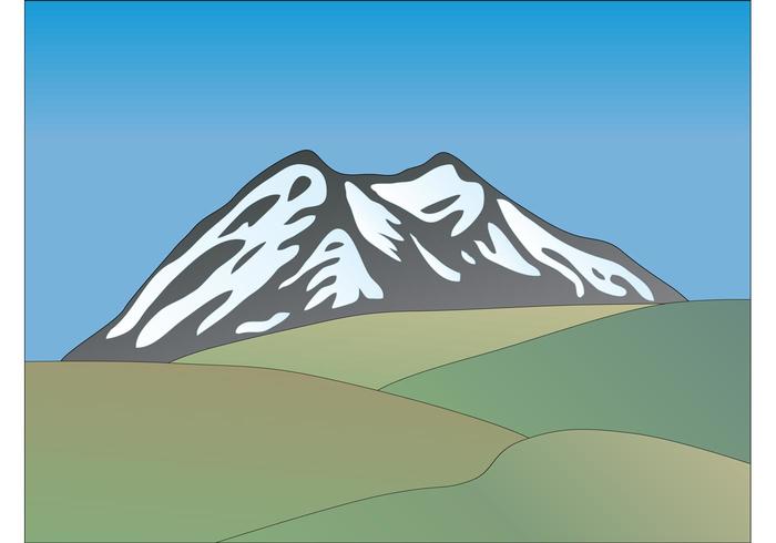 Mountain Landscape Vector Mountain Landscape Vector