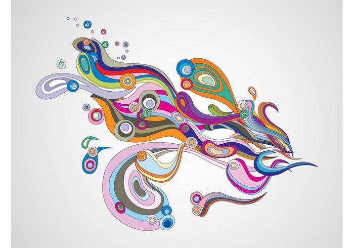 Psychedelic Lines Vector Psychedelic Lines Vector
