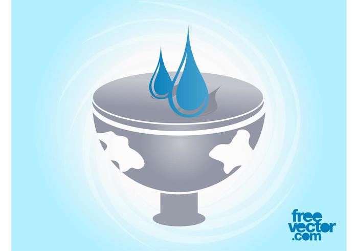 Vector Water Icon Vector Water Icon