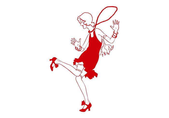 Retro Dancing Woman Retro Dancing Woman