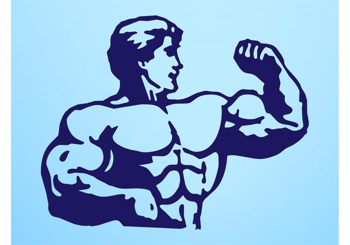 Man With Big Muscles Man With Big Muscles