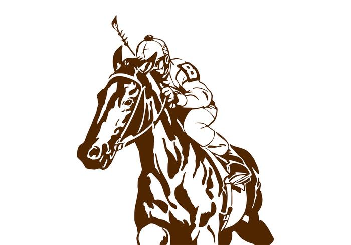 Jockey On Horse Jockey On Horse