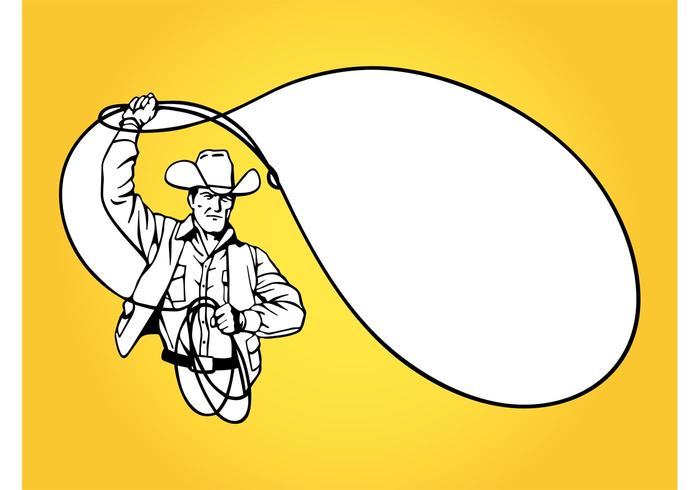 Cowboy With Lasso Cowboy With Lasso