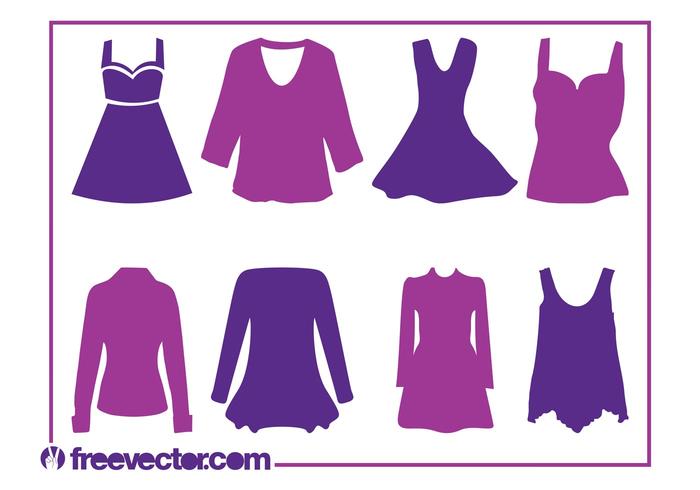 Women’s Clothes Silhouettes Women’s Clothes Silhouettes