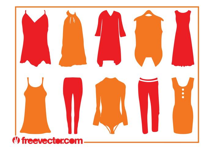 Clothing Silhouettes Clothing Silhouettes