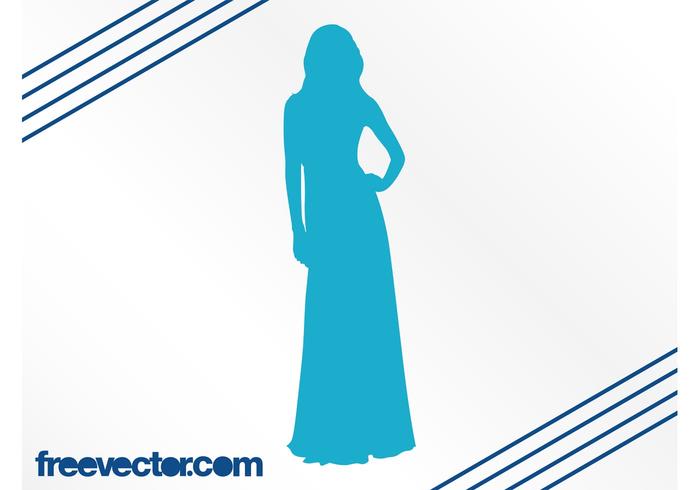 Elegant Woman Silhouette Elegant Woman Silhouette