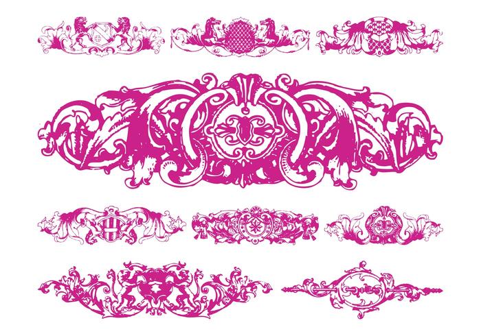 Baroque Floral Decorations Baroque Floral Decorations