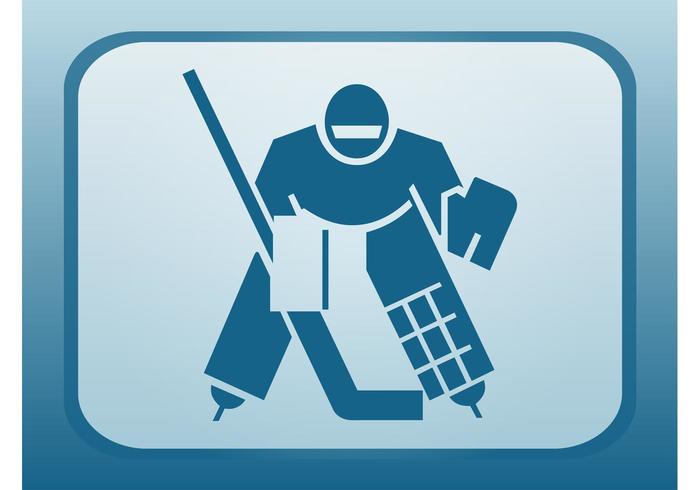 Hockey Player Icon