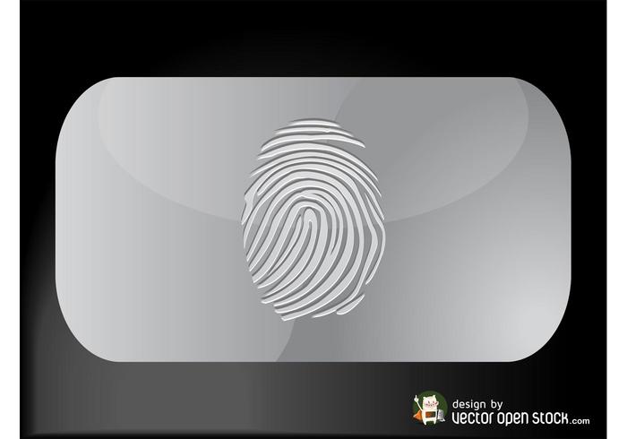 Fingerprint Business Card Fingerprint Business Card
