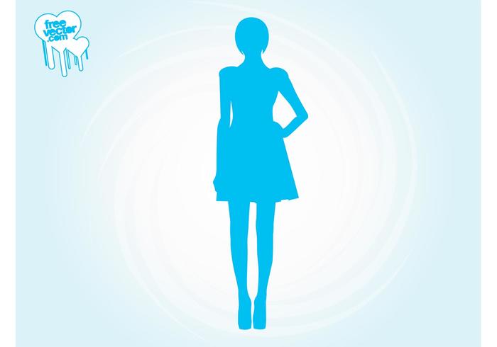 Runway Girl Silhouette Runway Girl Silhouette