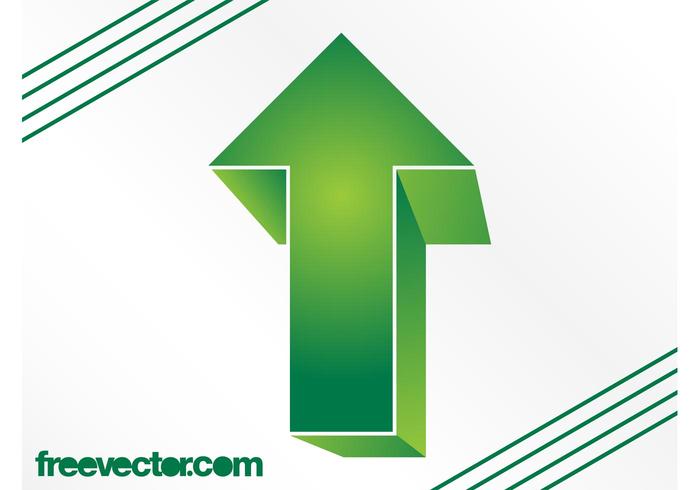 Green 3D Arrow Green 3D Arrow