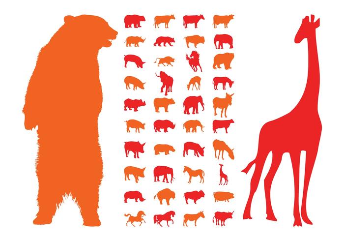 Animal Silhouettes Graphics Animal Silhouettes Graphics