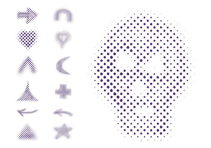 Halftone Symbols Halftone Symbols