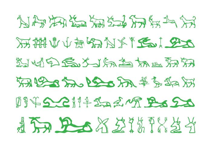 Egyptian Hieroglyphs Pack