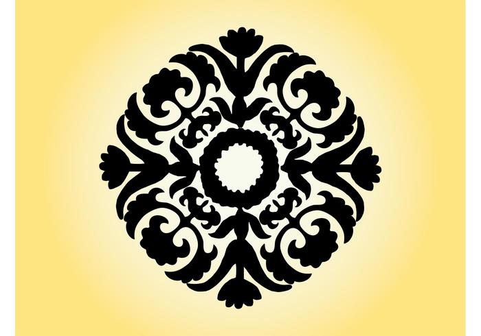 Vintage Flower Icon Vintage Flower Icon