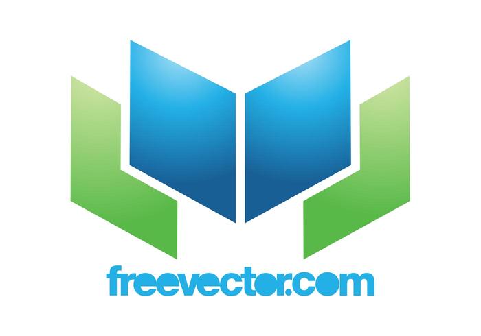 Logotipo de libro abierto vector