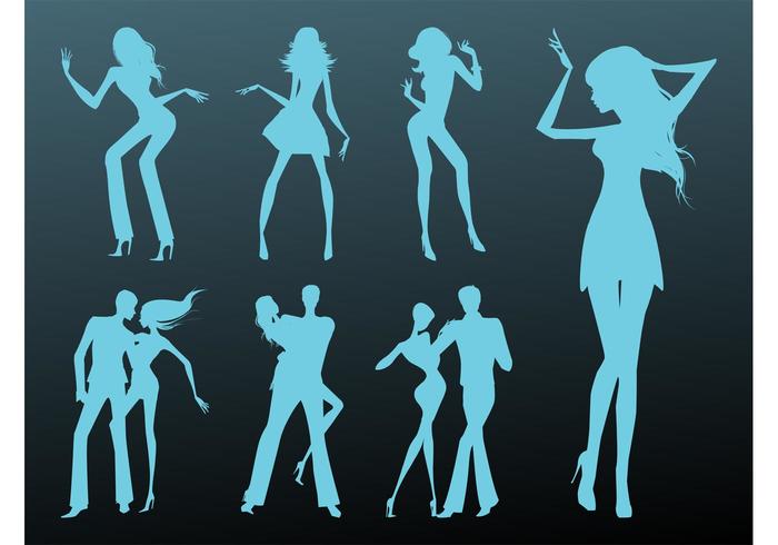 Dancing Girls And Couples Dancing Girls And Couples