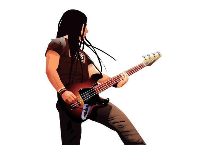 Bass Player Portrait Bass Player Portrait