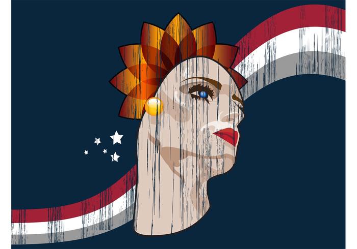 Retro Woman Poster Retro Woman Poster