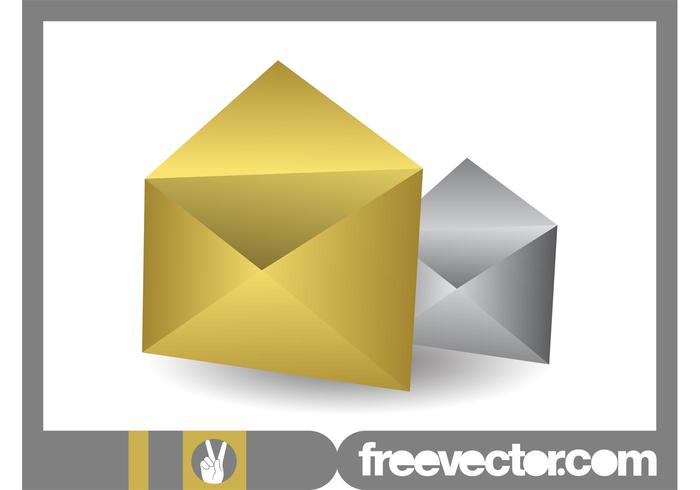 Gold And Silver Envelopes Gold And Silver Envelopes