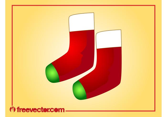 Christmas Boots Vector Christmas Boots Vector