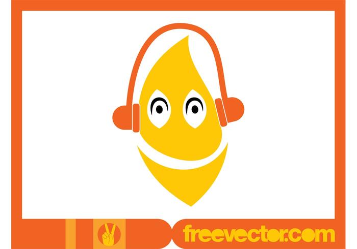 Musical Lemon Vector Musical Lemon Vector