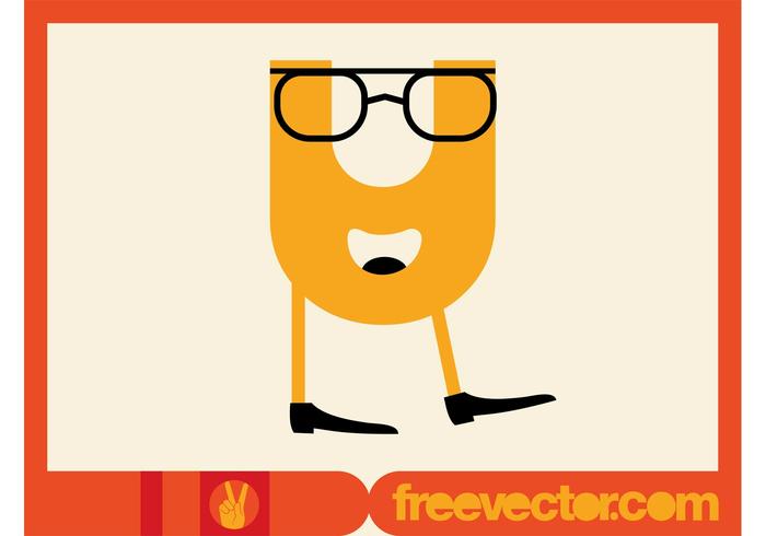 Magnet Character Vector Magnet Character Vector