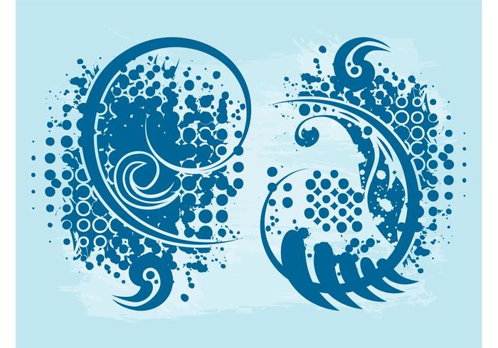Halftone Swirls Graphics Halftone Swirls Graphics
