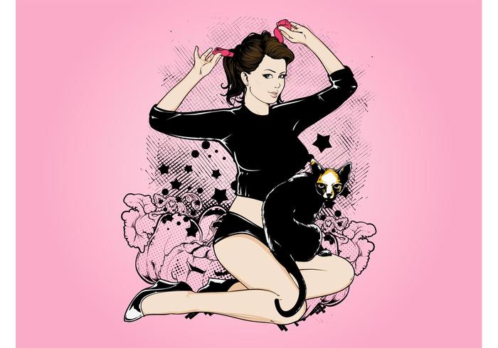 Sexy Girl Illustration Sexy Girl Illustration