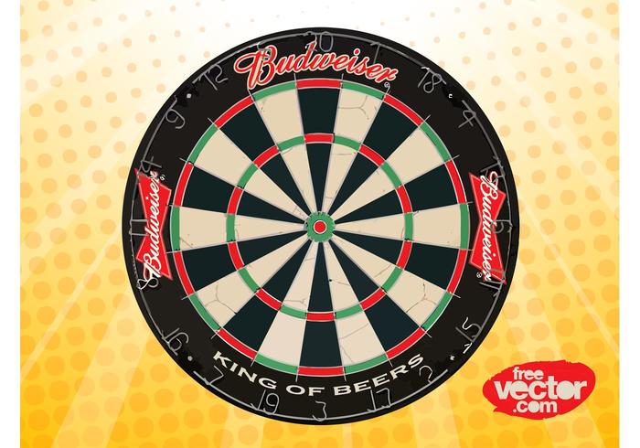 Dartboard vector