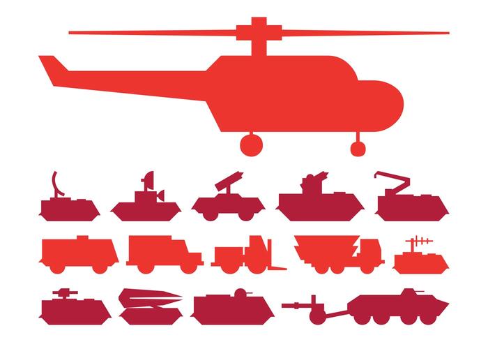 Military Vehicles Set