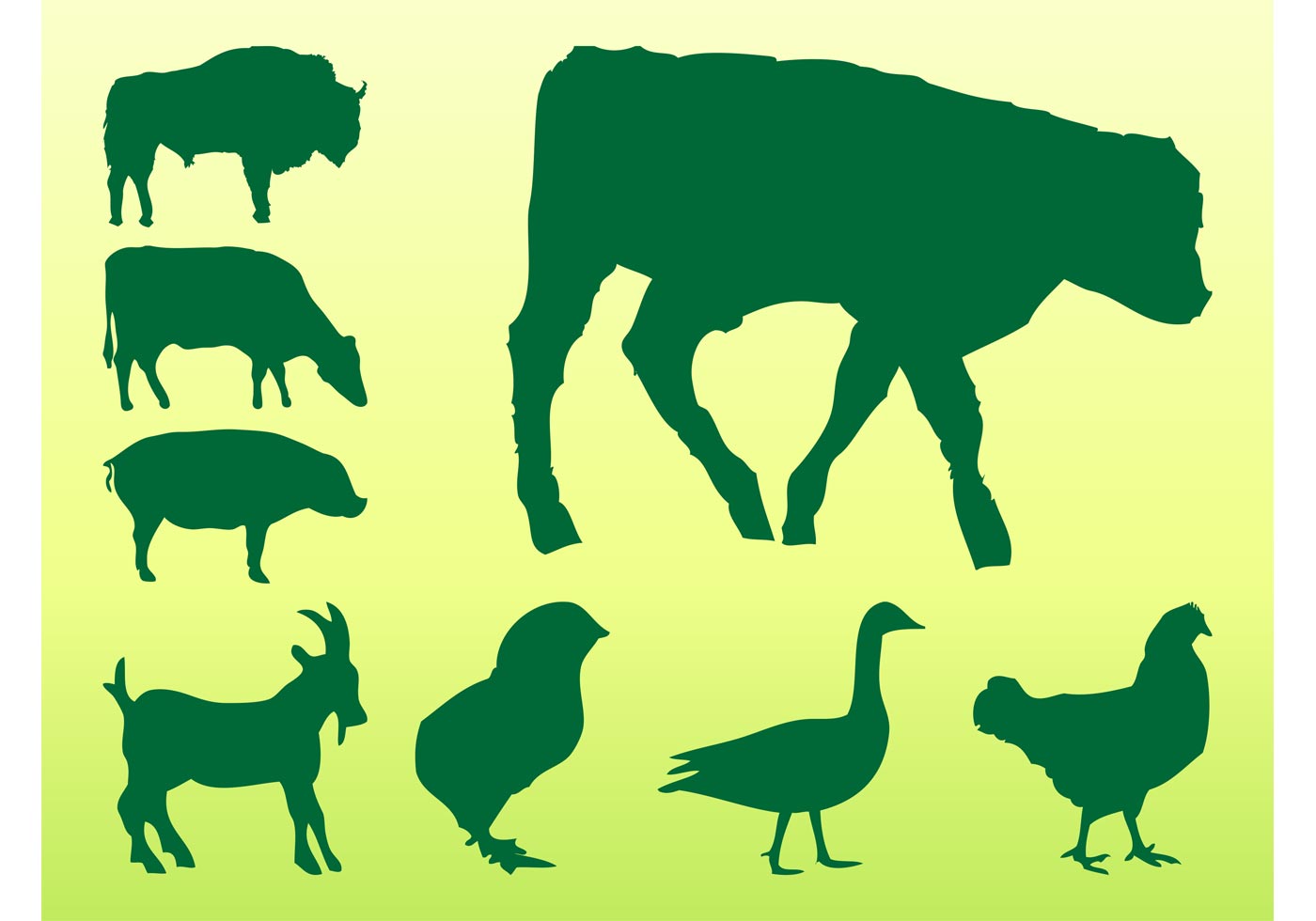 Download Farm Animals Free Vector Art - (8508 Free Downloads)