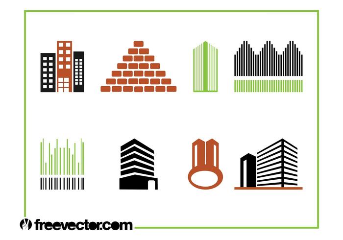 Buildings Icon Set Buildings Icon Set