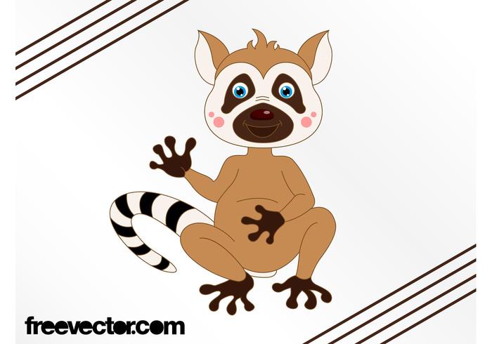 Cartoon Lemur Cartoon Lemur