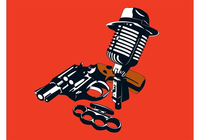 Download Retro Gangster Design - Download Free Vector Art, Stock Graphics & Images