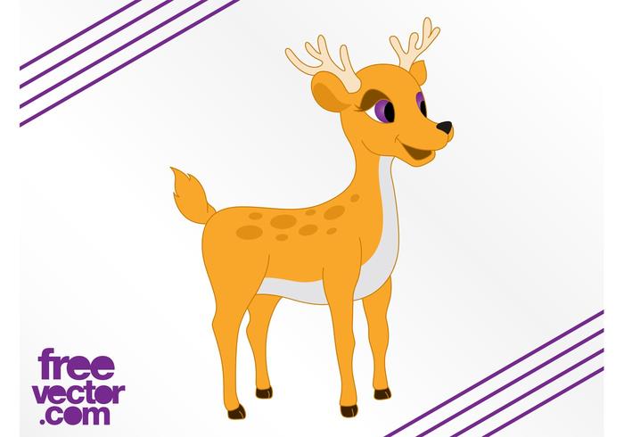 free deer cartoon clipart - photo #26