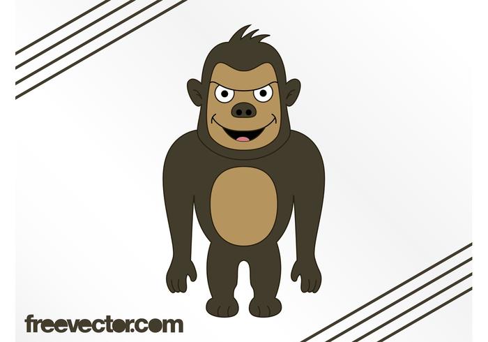 Cartoon Gorilla Cartoon Gorilla