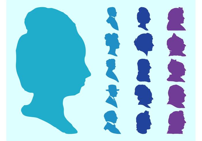 Faces Silhouettes Faces Silhouettes