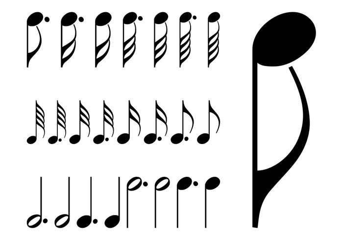 Musical Notes Set Musical Notes Set