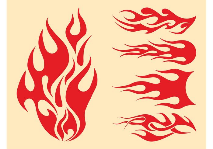 Flames Graphics Set Flames Graphics Set