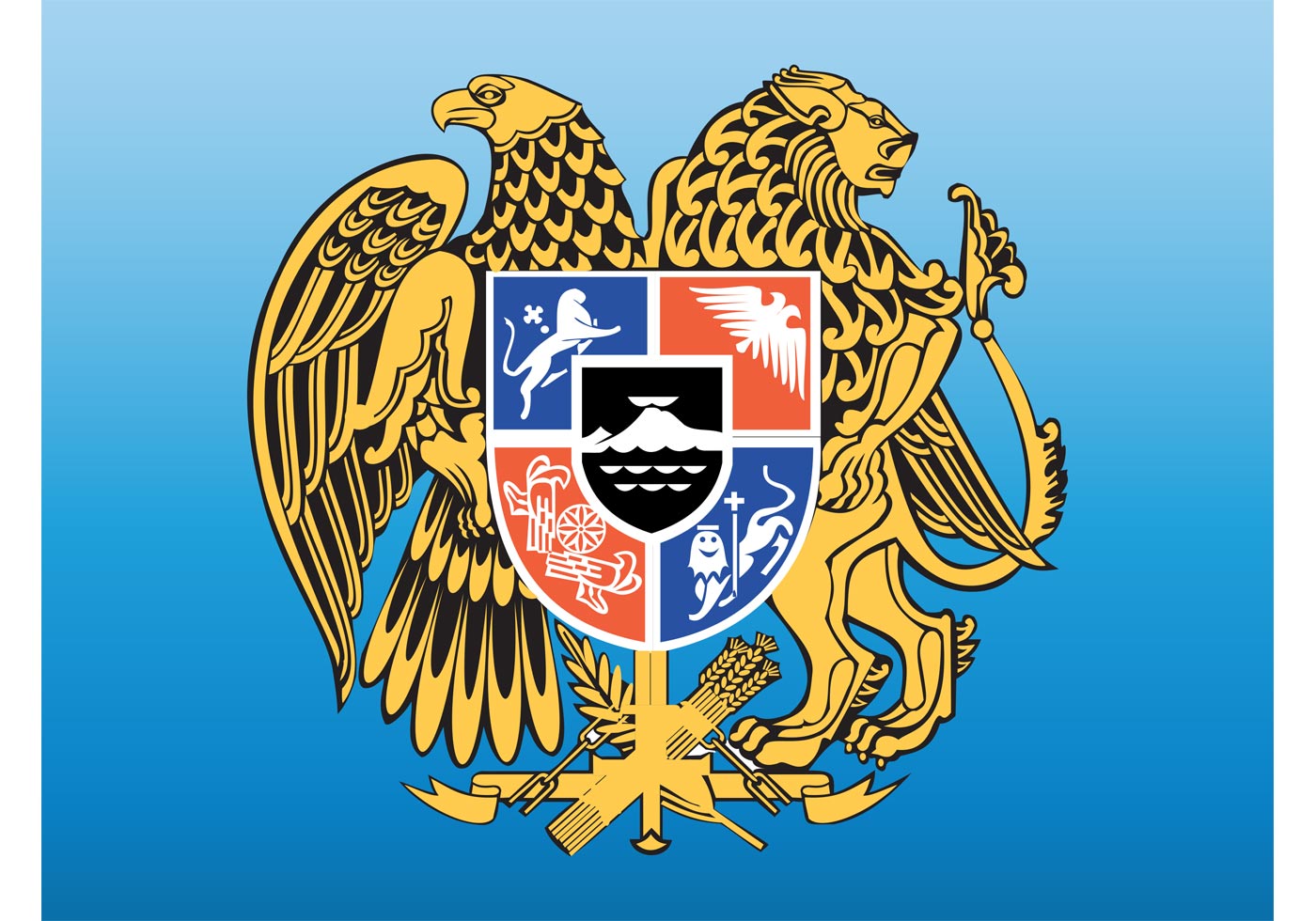 Герб Армении 1918 года