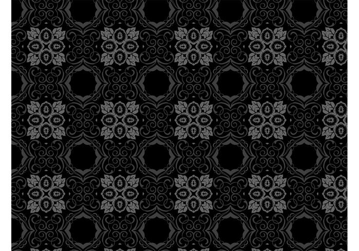 Black Floral Pattern Black Floral Pattern