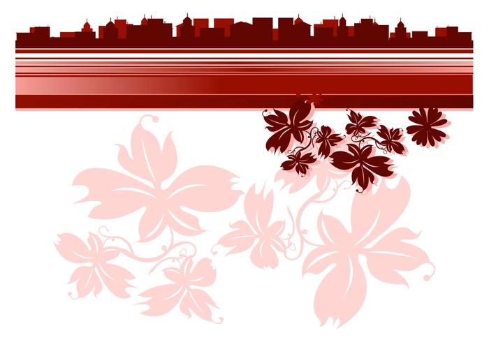 Floral Cityscape Graphics Floral Cityscape Graphics