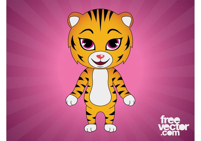 Tiger Cartoon Character Tiger Cartoon Character