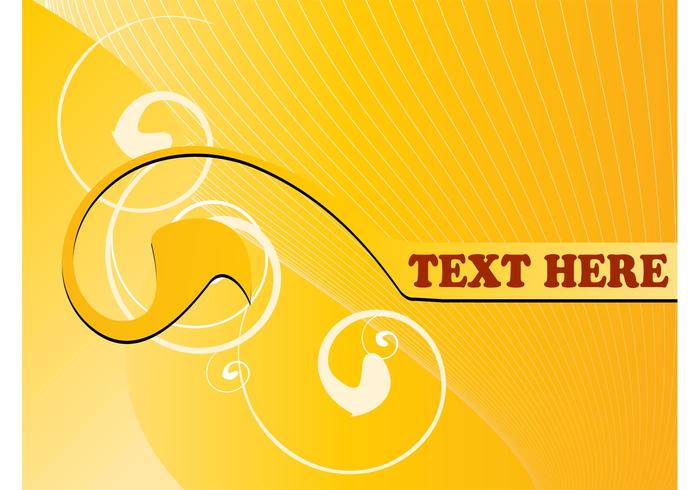 Background Template With Swirls Background Template With Swirls