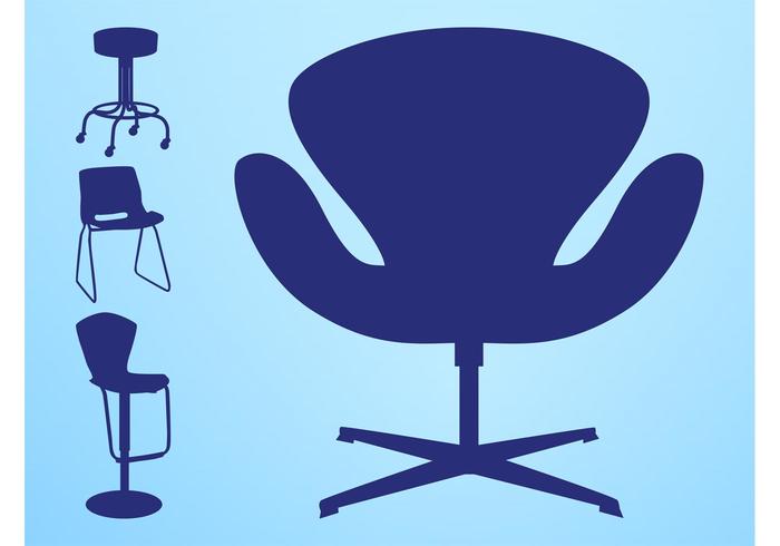 Chairs Silhouettes Pack Chairs Silhouettes Pack