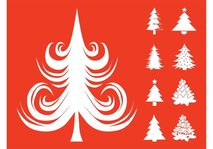 Christmas Trees Set Christmas Trees Set